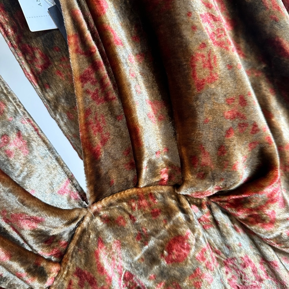 NWT Anthropologie Mes Demoiselles V-Neck Open Back Minidress Revolve Sz 8 - Picture 9 of 10